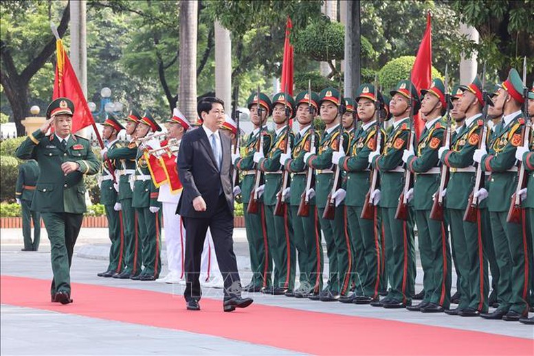 Chủ tịch nước: Xây dựng Học viện Quốc phòng mang tầm chiến lược tiên tiến, hiện đại- Ảnh 1.
