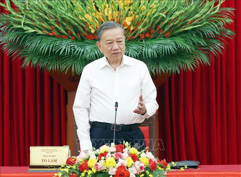Tổng Bí thư Tô Lâm: Triển khai chủ động, hiệu quả các nhiệm vụ đối ngoại và hội nhập quốc tế- Ảnh 1.