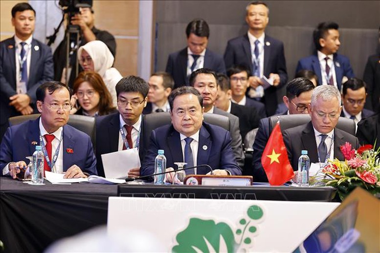 Chủ tịch Quốc hội Trần Thanh Mẫn tham dự Phiên họp Ban Chấp hành Đại hội đồng AIPA-46- Ảnh 2.