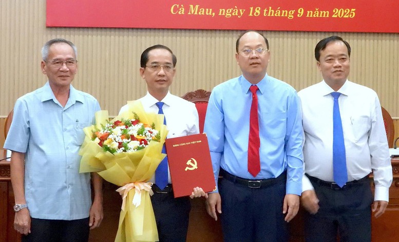 Ông Hồ Thanh Thủy giữ chức Phó Bí thư Tỉnh ủy Cà Mau- Ảnh 1.