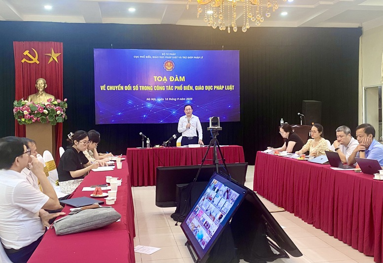 Chuyển đổi số trong công tác phổ biến, giáo dục pháp luật toàn diện, tổng thể- Ảnh 2.