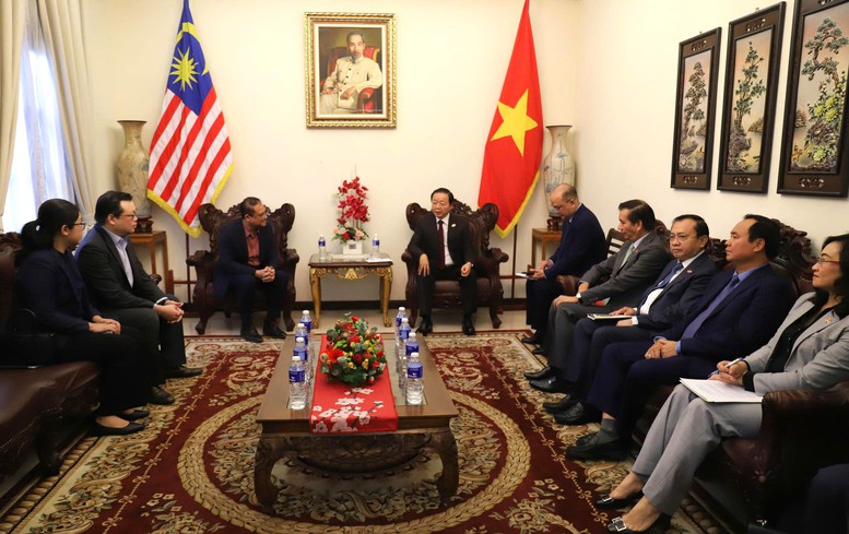 Phó Thủ tướng Trần Hồng Hà tiếp lãnh đạo một số hiệp hội, doanh nghiệp Malaysia- Ảnh 5.