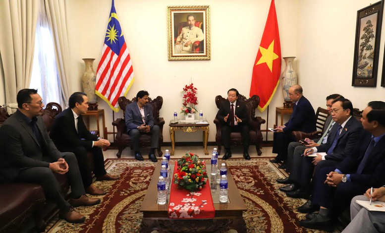Phó Thủ tướng Trần Hồng Hà tiếp lãnh đạo một số hiệp hội, doanh nghiệp Malaysia- Ảnh 1.