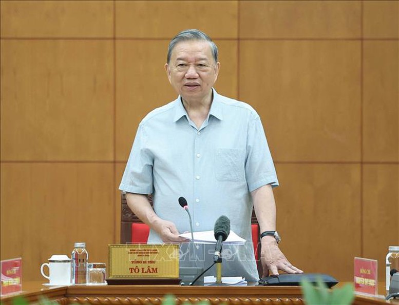 Tổng Bí thư Tô Lâm: Tháo gỡ vướng mắc phát sinh, đảm bảo tính thống nhất, đồng bộ của hệ thống pháp luật- Ảnh 2.