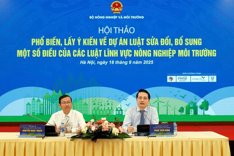15 Luật về nông nghiệp và môi trường được sửa đổi, quy định rõ trách nhiệm các bên liên quan- Ảnh 1.