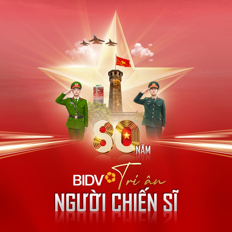 BIDV: Sản phẩm tài chính thiết thực, tri ân người chiến sĩ- Ảnh 1.
