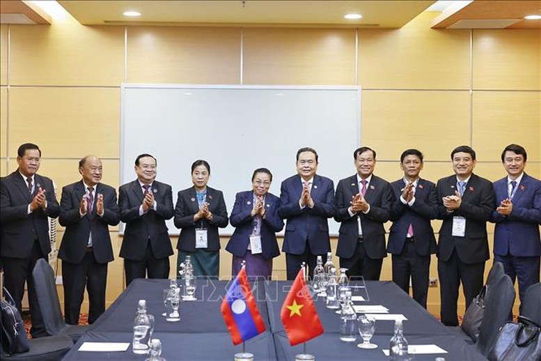 Chủ tịch Quốc hội Trần Thanh Mẫn gặp Phó Chủ tịch Quốc hội Lào- Ảnh 3.