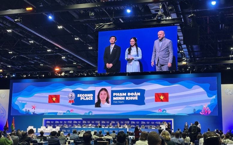 Học sinh Việt Nam giành Giải Nhì Quốc tế cuộc thi viết thư UPU lần thứ 54