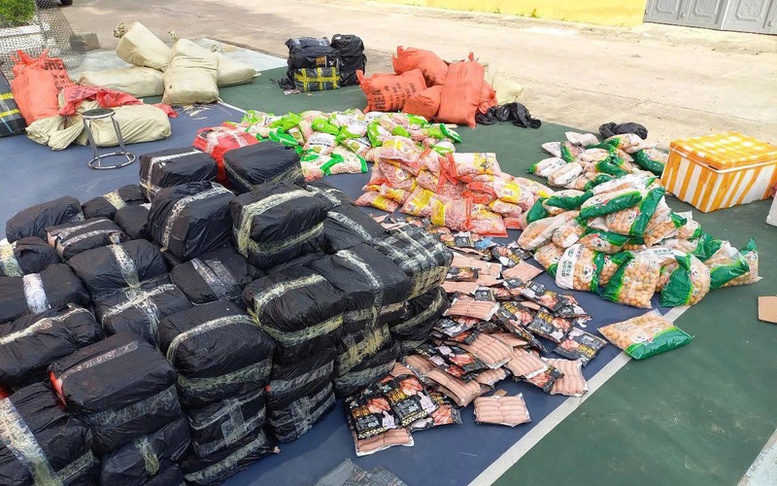 Tuyên Quang: Tạm giữ hơn 3 tấn thực phẩm không rõ nguồn gốc