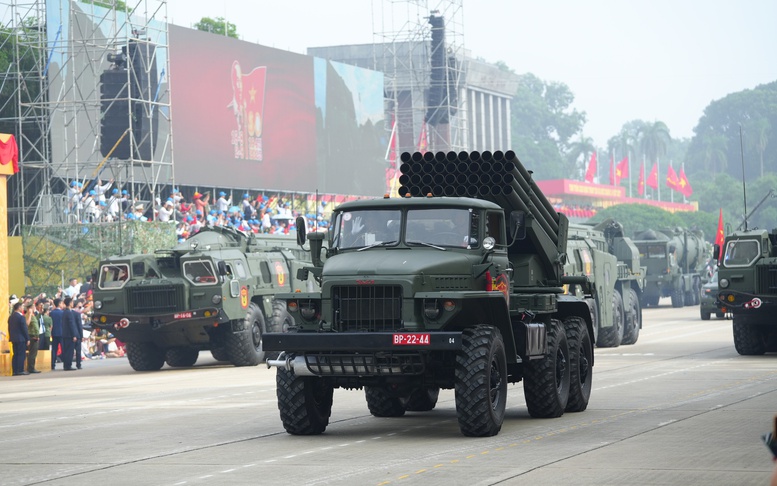 Chùm ảnh: Uy lực trang thiết bị, khí tài của quân đội nhân dân Việt Nam tại A80
