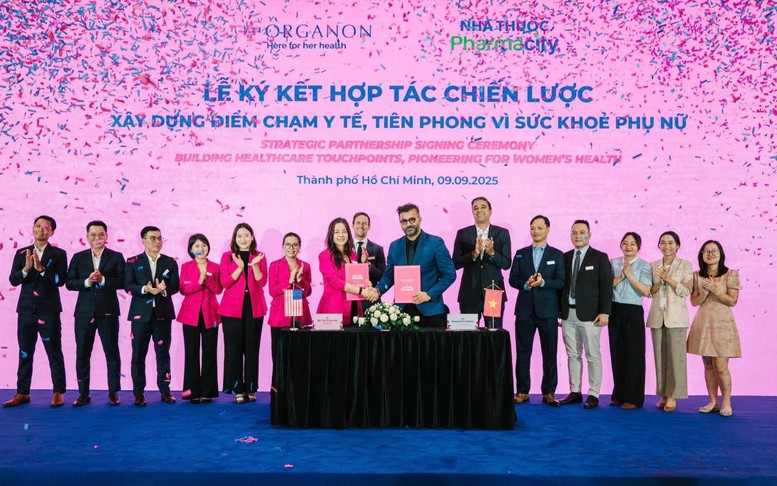 Pharmacity và Organon ký kết hợp tác chiến lược xây dựng 'điểm chạm y tế', tiên phong vì sức khỏe phụ nữ