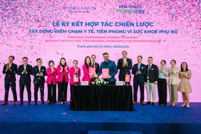 Pharmacity và Organon ký kết hợp tác chiến lược xây dựng 'điểm chạm y tế', tiên phong vì sức khỏe phụ nữ- Ảnh 1.