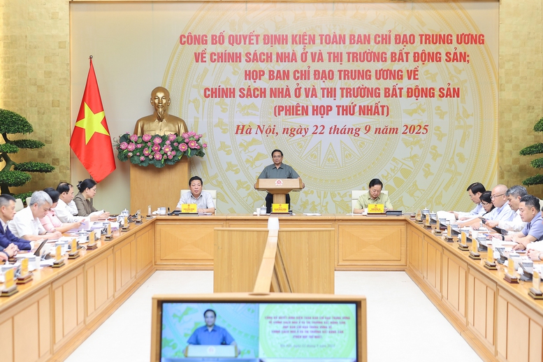 Phiên họp thứ nhất của Ban Chỉ đạo - Ảnh: VGP/Nhật Bắc