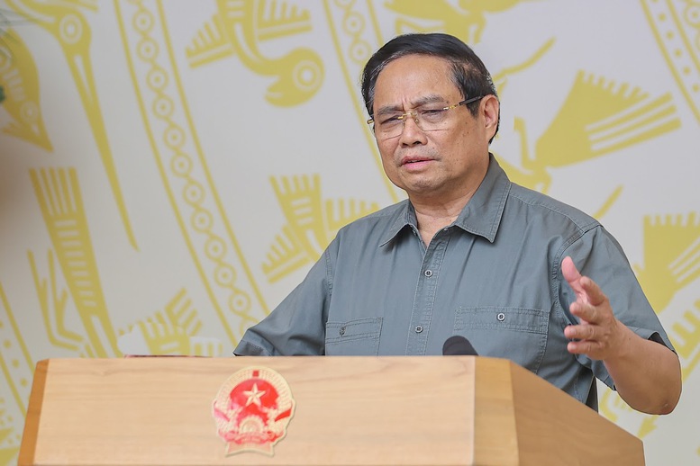 Thủ tướng nêu rõ, Chính phủ, Thủ tướng Chính phủ quyết tâm xây dựng, phát triển thị trường bất động sản ổn định, an toàn, lành mạnh, công khai, minh bạch - Ảnh: VGP/Nhật Bắc