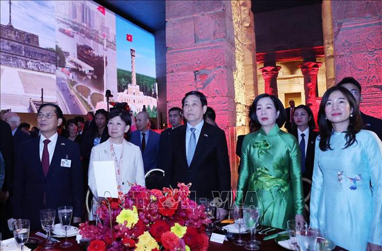 Chủ tịch nước Lương Cường chủ trì chiêu đãi kỷ niệm 80 năm Quốc khánh Việt Nam tại Hoa Kỳ- Ảnh 3.