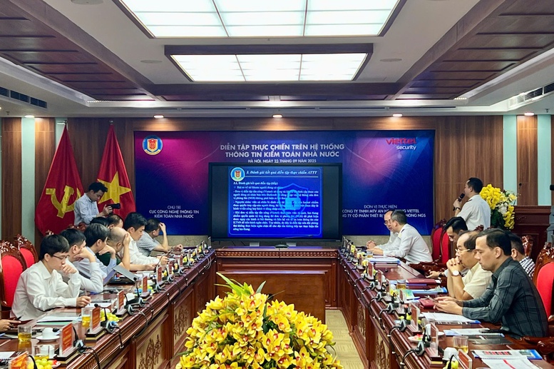 Diễn tập thực chiến: Kiểm toán Nhà nước chủ động ứng phó tấn công mạng- Ảnh 2.