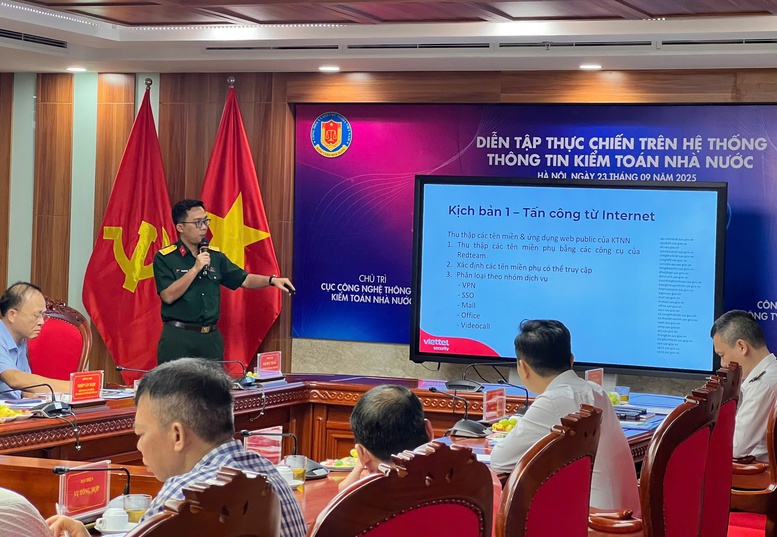 Diễn tập thực chiến: Kiểm toán Nhà nước chủ động ứng phó tấn công mạng- Ảnh 3.