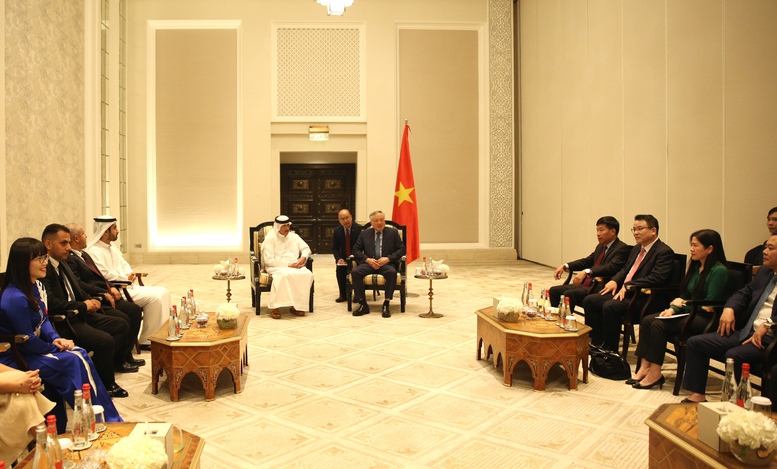 Phó Thủ tướng Thường trực Nguyễn Hòa Bình tiếp một số doanh nghiệp lớn của UAE- Ảnh 6.