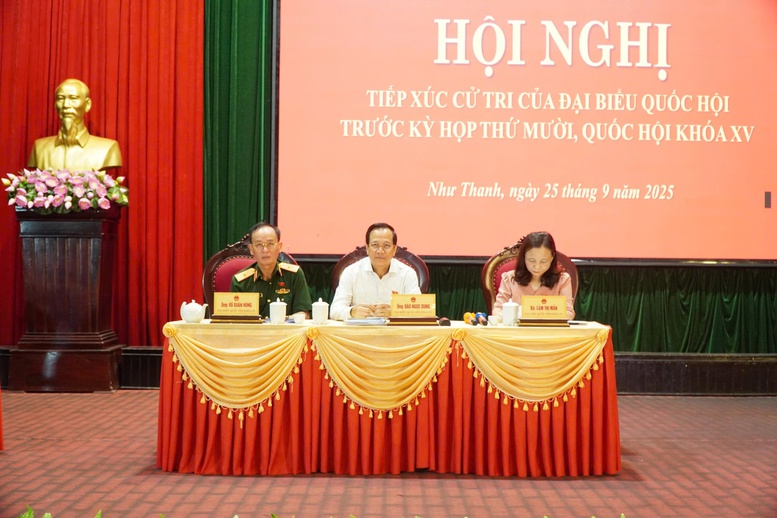 Bộ trưởng Đào Ngọc Dung: Cử tri là ‘kênh phản ánh then chốt’ cho kỳ họp Quốc hội sắp tới- Ảnh 1.