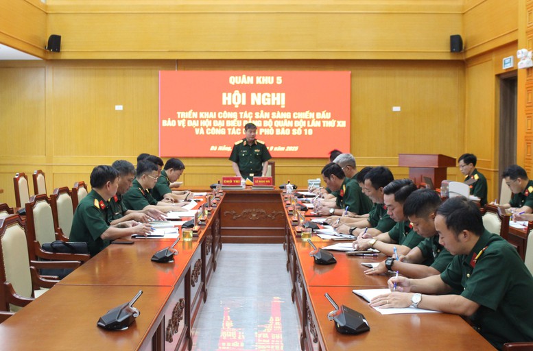 Quân khu 5 sẵn sàng lực lượng phòng, chống bão số 10- Ảnh 1.