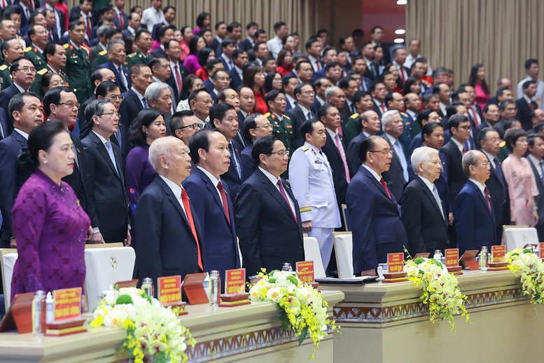 Thủ tướng Phạm Minh Chính dự và chỉ đạo Đại hội Đảng bộ thành phố Hải Phòng lần thứ I- Ảnh 2.