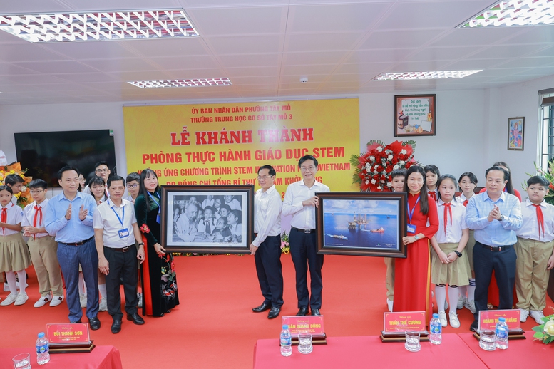 Hà Nội có thêm 2 trường THCS được trang bị phòng học STEM- Ảnh 5.