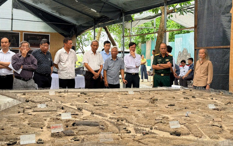 Tái hiện chân thực Khu Trung tâm tập đoàn cứ điểm Điện Biên Phủ