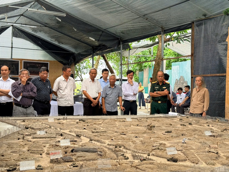 Tái hiện chân thực Khu Trung tâm tập đoàn cứ điểm Điện Biên Phủ - Ảnh 2.