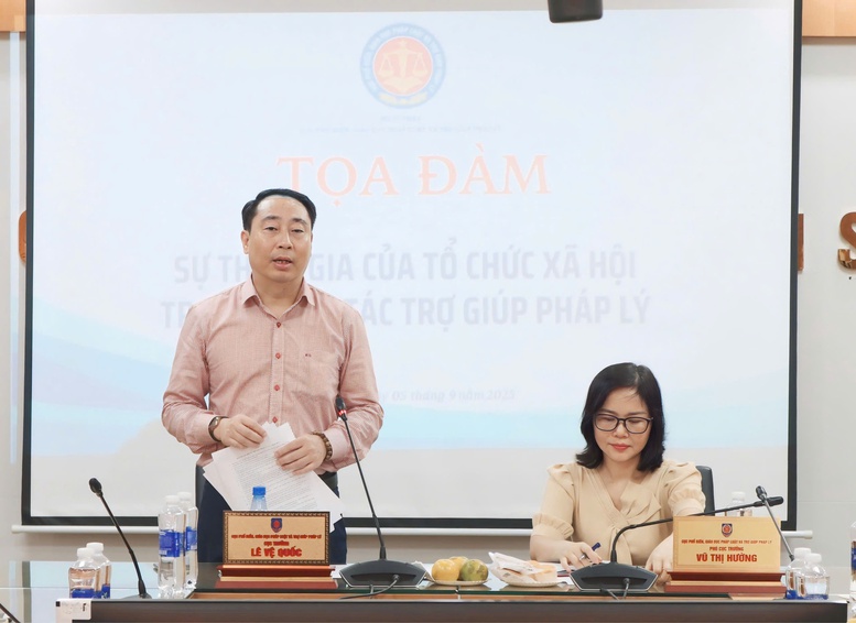 Tăng cường sự tham gia của tổ chức xã hội trong công tác trợ giúp pháp lý- Ảnh 1.