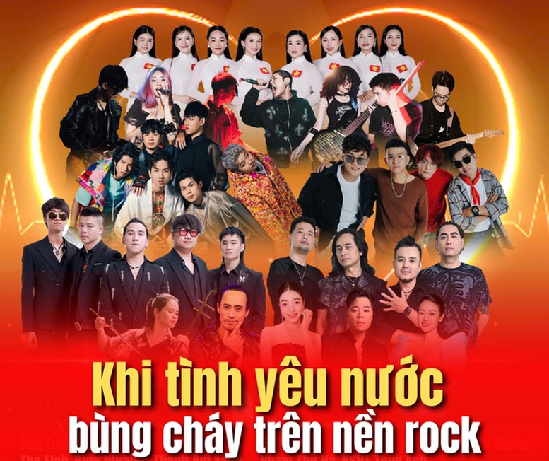"Trái tim Việt Nam": Khi Rock hòa nhịp cùng niềm tự hào dân tộc- Ảnh 1.