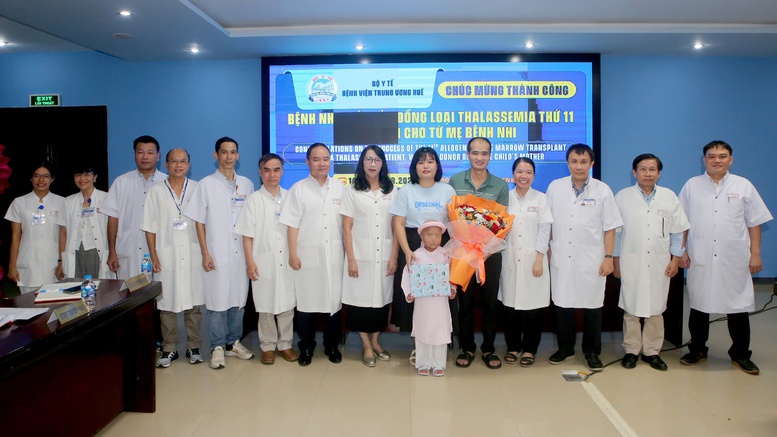 Lần đầu ghép tủy thành công cho trẻ từ nguồn tủy mẹ ruột có bất đồng nhóm máu- Ảnh 3.