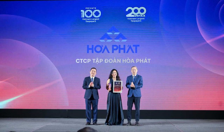Hòa Phát vào TOP 4 doanh nghiệp tư nhân nộp ngân sách lớn nhất Việt Nam- Ảnh 1.