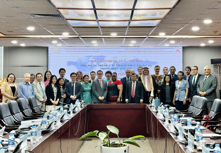 Diễn đàn quốc tế Á - Phi 2025: Chung tay thích ứng trước thách thức toàn cầu- Ảnh 1.