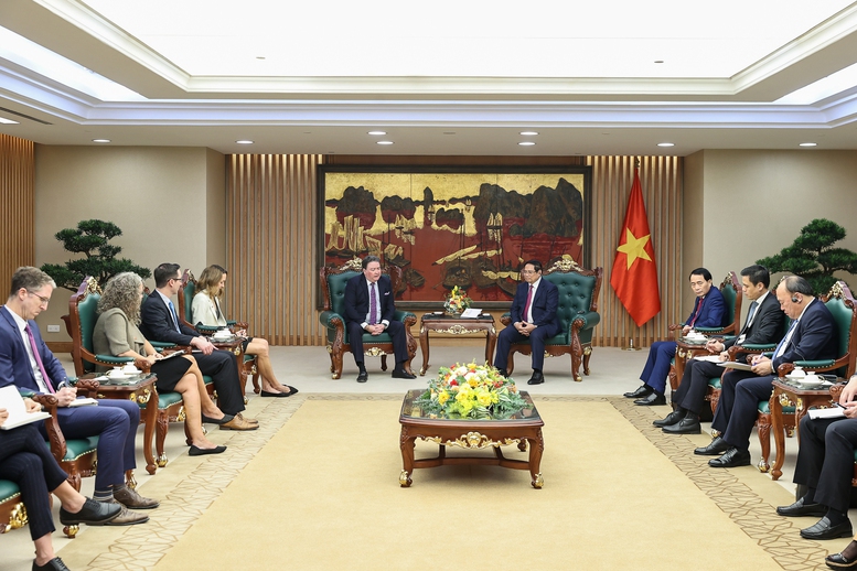 Thủ tướng Phạm Minh Chính tiếp Đại sứ Hoa Kỳ Marc Knapper- Ảnh 3.