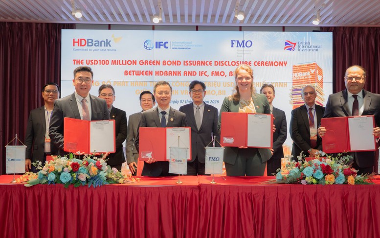 HDBank phát hành thành công 100 triệu USD trái phiếu xanh quốc tế