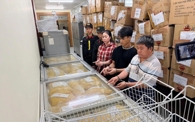 Triệt phá đường dây sản xuất mì sợi sử dụng hóa chất độc hại