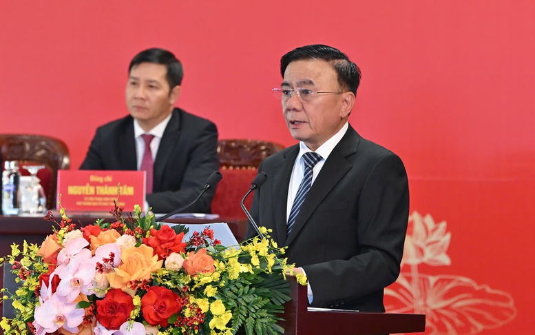 Thường trực Ban Bí thư chủ trì họp báo quốc tế về Đại hội XIV của Đảng