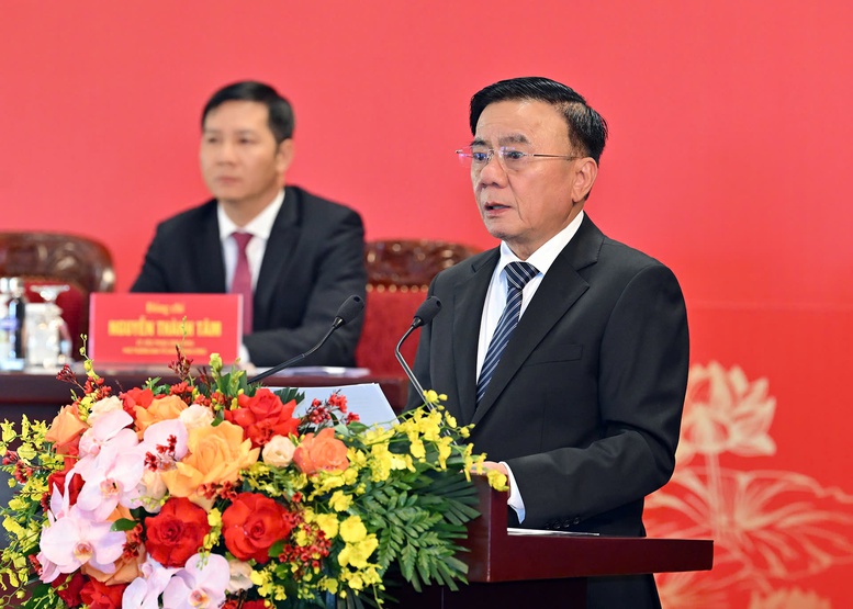 Thường trực Ban Bí thư chủ trì họp báo quốc tế về Đại hội XIV của Đảng- Ảnh 2.