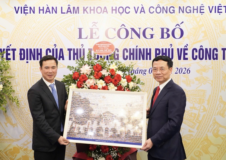 Công bố quyết định bổ nhiệm ông Bùi Thế Duy làm Phó Chủ tịch Viện Hàn lâm Khoa học và Công nghệ Việt Nam- Ảnh 2. Công bố quyết định bổ nhiệm ông Bùi Thế Duy làm Phó Chủ tịch Viện Hàn lâm Khoa học và Công nghệ Việt Nam- Ảnh 2.