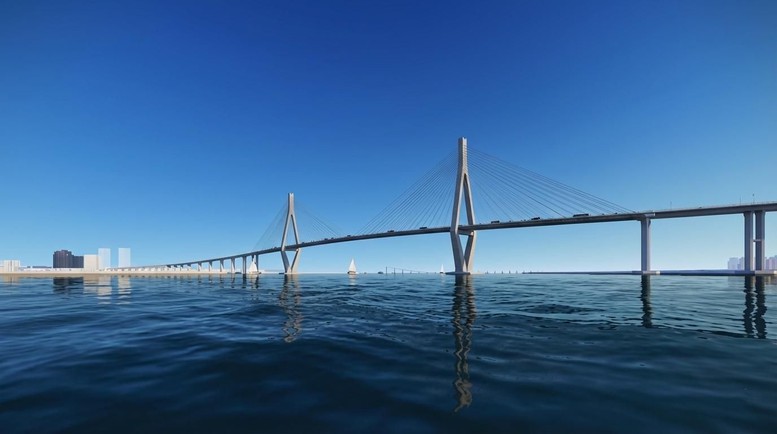 Đồng loạt khởi công hai dự án hạ tầng giao thông trọng điểm: Cầu Phú Mỹ 2 và Cầu Cần Giờ- Ảnh 4.