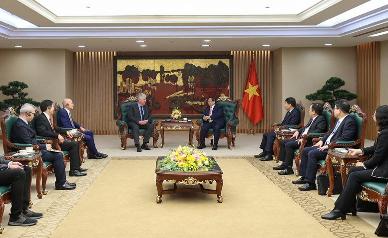 Thủ tướng Phạm Minh Chính tiếp lãnh đạo Tập đoàn bán dẫn hàng đầu thế giới- Ảnh 3.