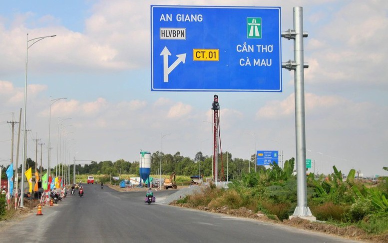 Thông xe tuyến chính cao tốc Hậu Giang - Cà Mau từ hôm nay