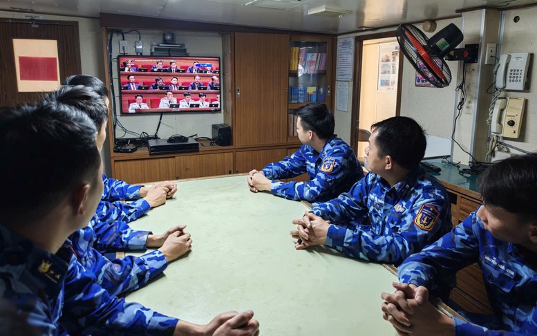 Lực lượng Cảnh sát biển hướng về Đại hội XIV với niềm tin sắt son