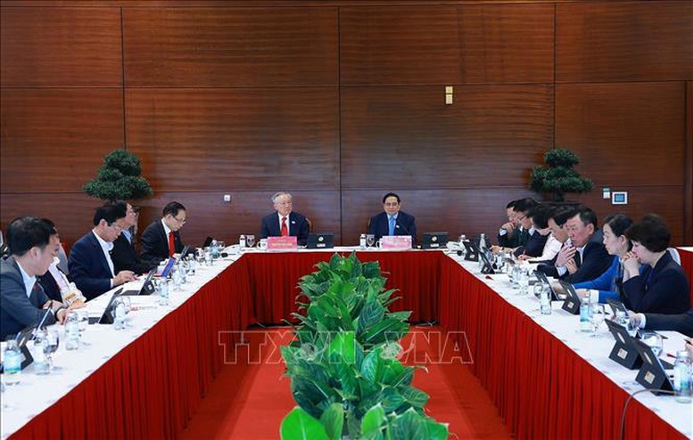 Chùm ảnh: Đại biểu thảo luận các văn kiện Đại hội XIV của Đảng- Ảnh 5.