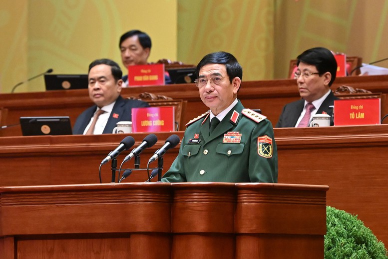 Tham luận của Đoàn đại biểu Đảng bộ Quân đội do Đại tướng Phan Văn Giang trình bày tại Đại hội XIV của Đảng- Ảnh 1.