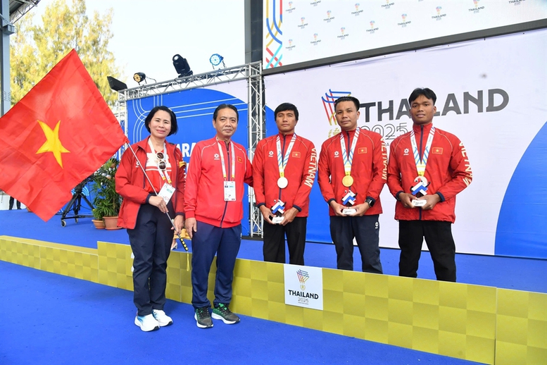 ASEAN Para Games 13: Những tấm huy chương vàng đầu tiên của Đoàn Thể thao Việt Nam- Ảnh 1.