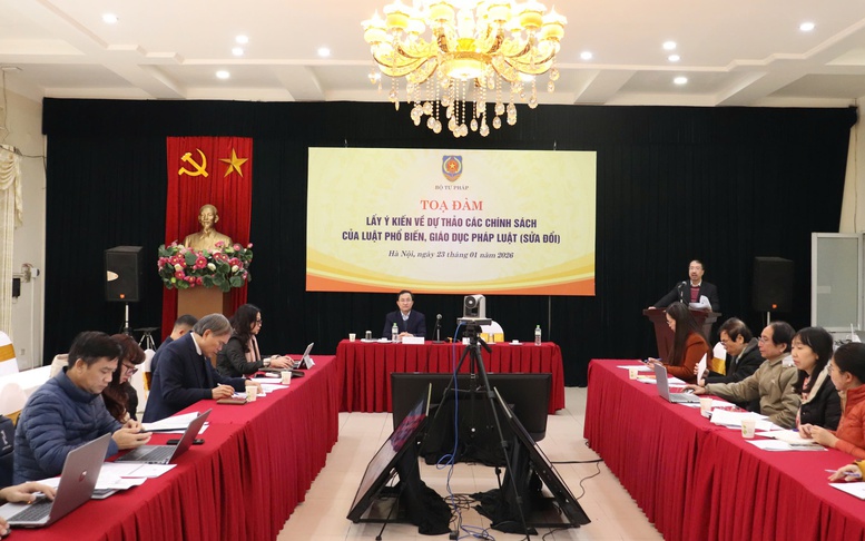 Luật Phổ biến, giáo dục pháp luật (sửa đổi): Đề xuất 6 nhóm chính sách cơ bản