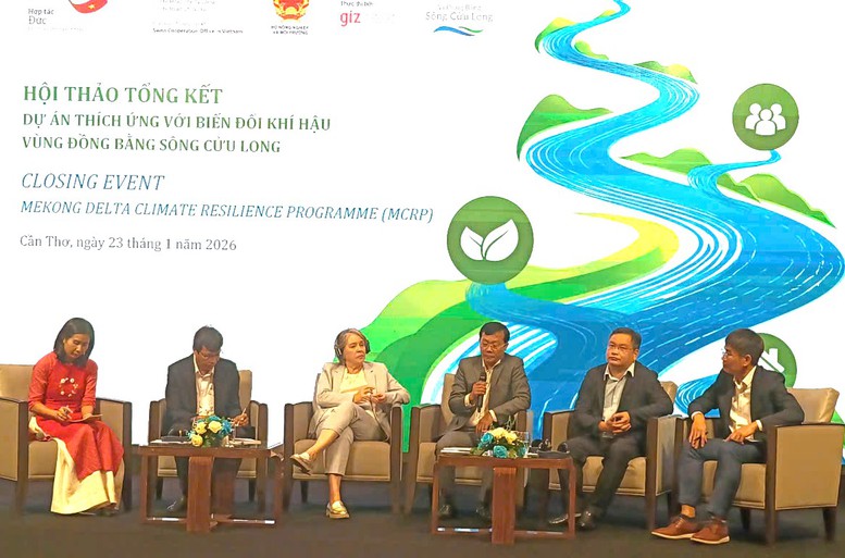 Hành trình thích ứng biến đổi khí hậu ở ĐBSCL: Từ tầm nhìn đến hành động bền vững- Ảnh 1.