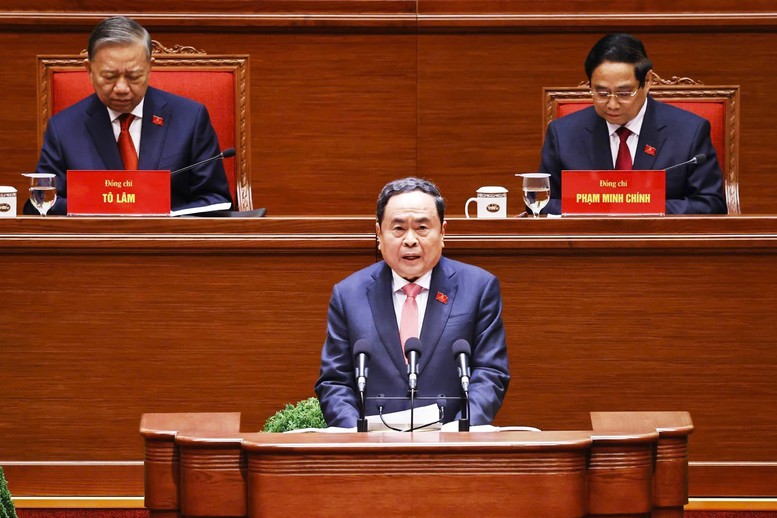 Quốc hội quyết tâm thể chế hóa Nghị quyết Đại hội XIV của Đảng -  đưa chủ trương của Đảng nhanh chóng đi vào cuộc sống- Ảnh 1.