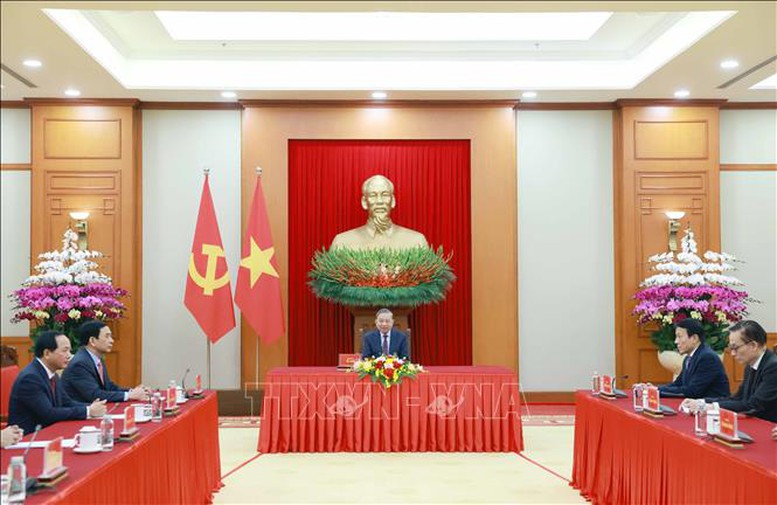 Tổng thống Liên bang Nga Vladimir Putin điện đàm với Tổng Bí thư Tô Lâm chúc mừng thành công Đại hội Đảng lần thứ XIV- Ảnh 2.